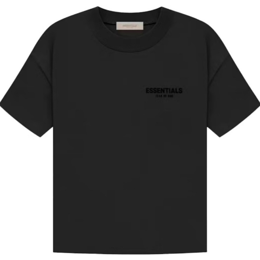 Essentials Black Short Sleeve Tee